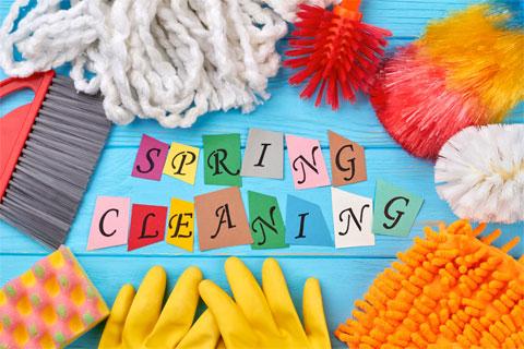 The Storage Inn blog's latest post is Spring Cleaning storage space