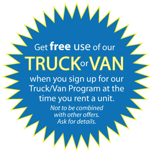 Rent Our Truck or Van When Moving | The Storage Inn